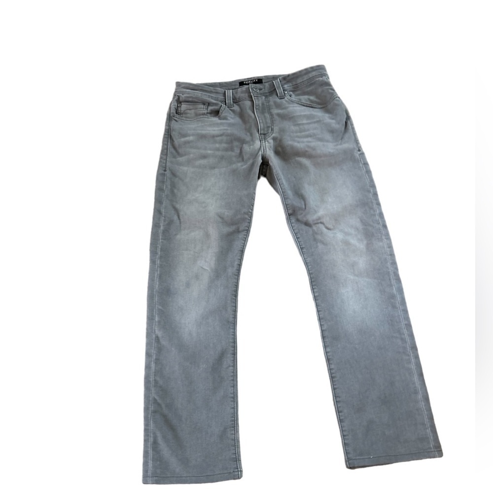 Fidelity denim size 34 gray jeans